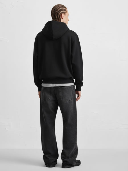Heavyweight Oversized Hoodie (Black)
