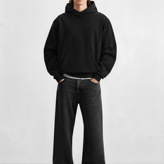 Heavyweight Oversized Hoodie (Black)