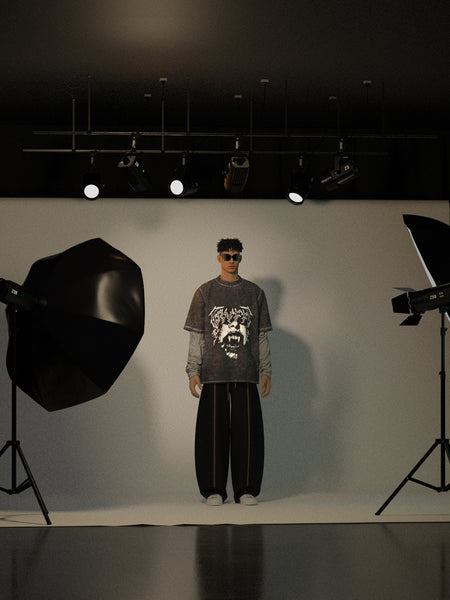 The Scar Full Sleeved Oversized Tee