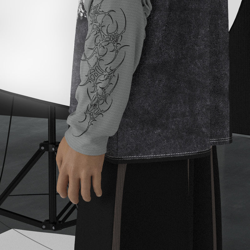 The Scar Full Sleeved Oversized Tee