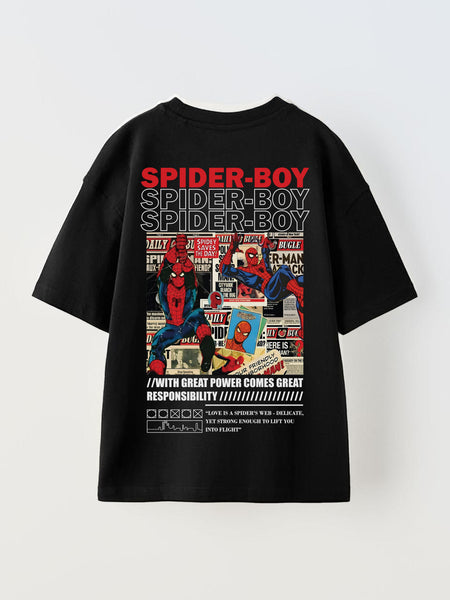Spider Boy Oversized Tee