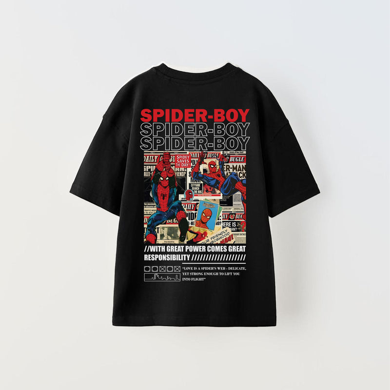 Spider Boy Oversized Tee