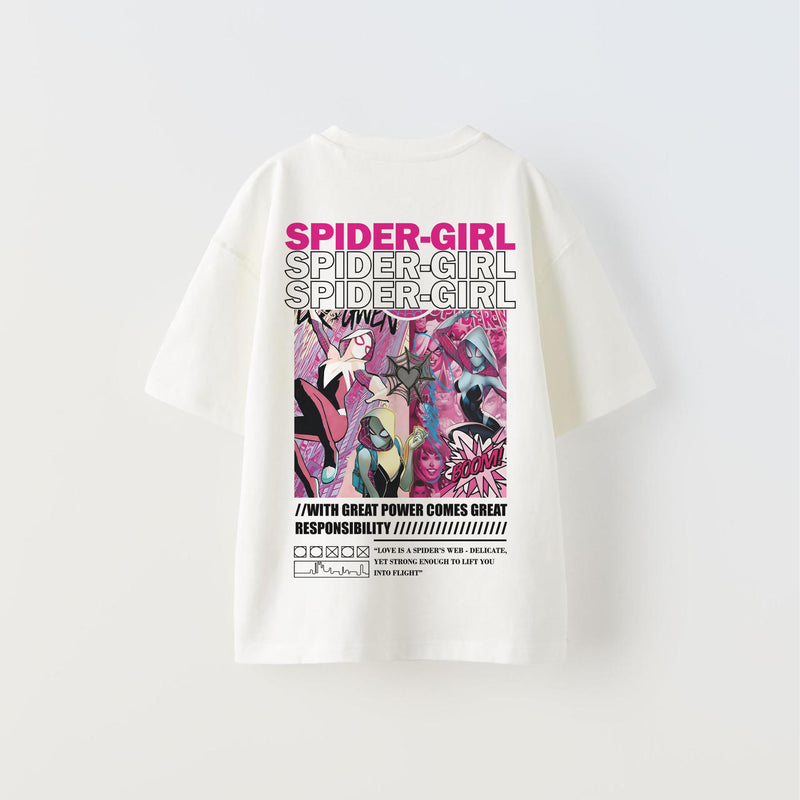 Spider Girl Oversized Tee
