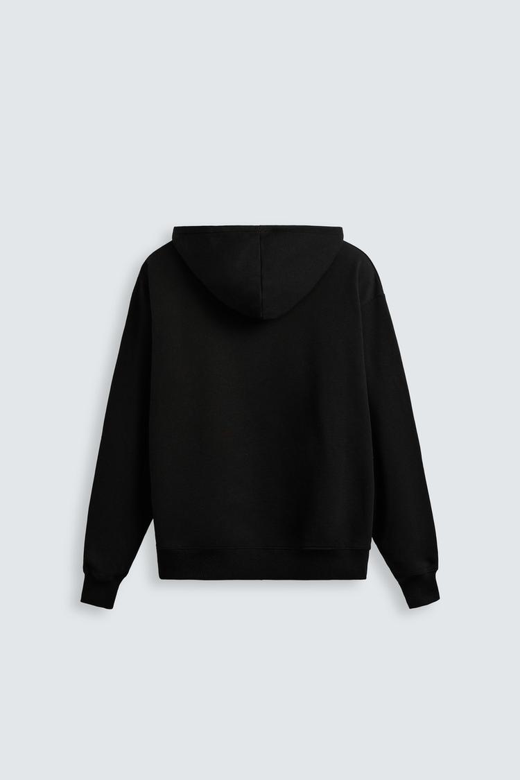 Heavyweight Oversized Hoodie (Black)
