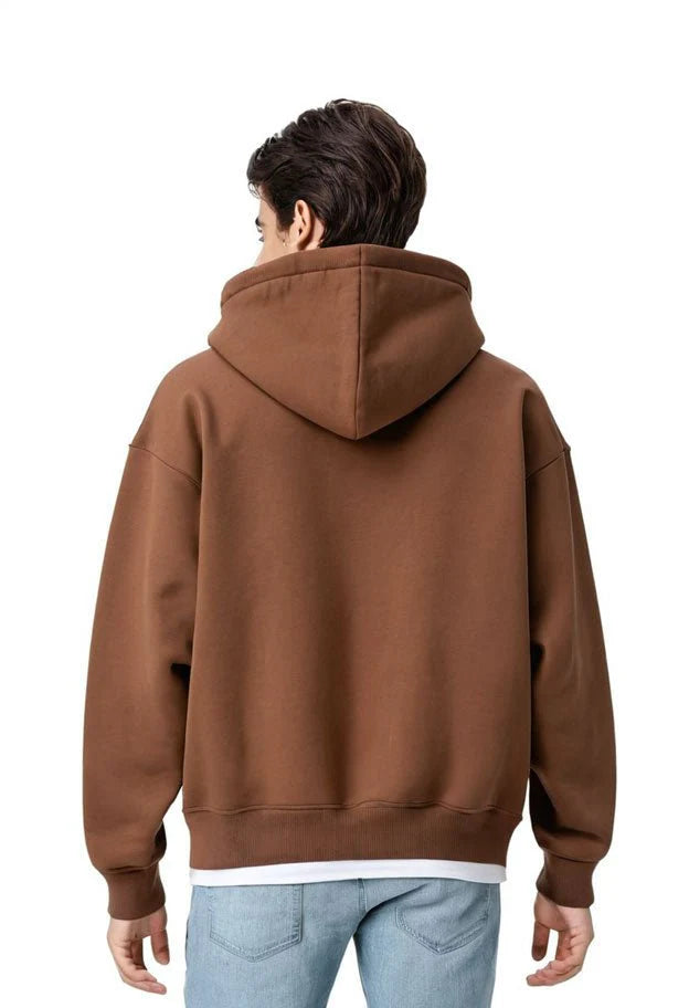 Heavyweight Oversized Hoodie (Mocha Brown)