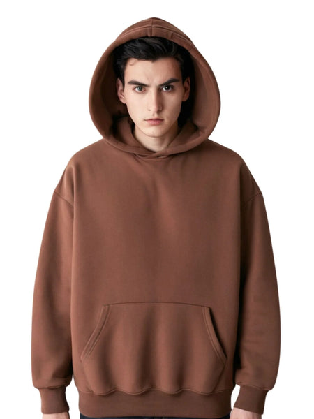 Heavyweight Oversized Hoodie (Mocha Brown)