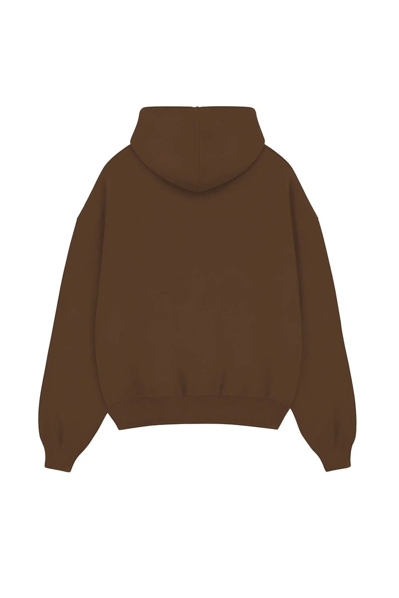 Heavyweight Oversized Hoodie (Mocha Brown)