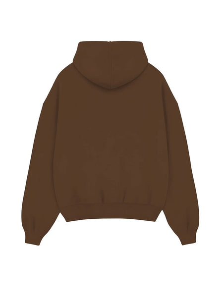 Heavyweight Oversized Hoodie (Mocha Brown)
