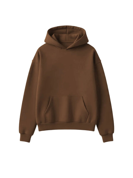 Heavyweight Oversized Hoodie (Mocha Brown)